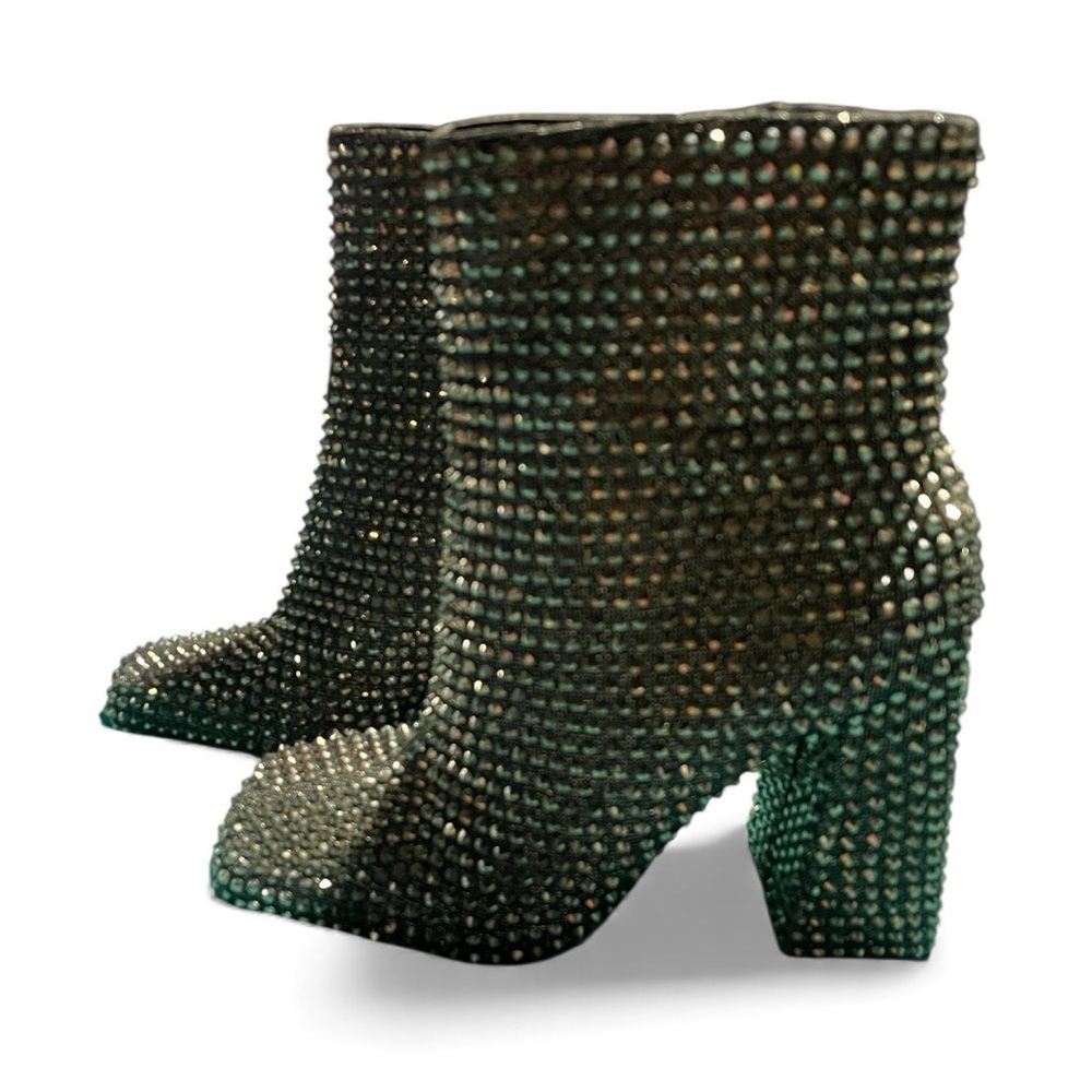 Jessica Simpson Jessica Simpson Luvrey Rhinestone Bootie - Picture 3 of 4